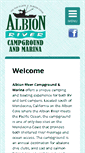 Mobile Screenshot of albionrivercampground.com
